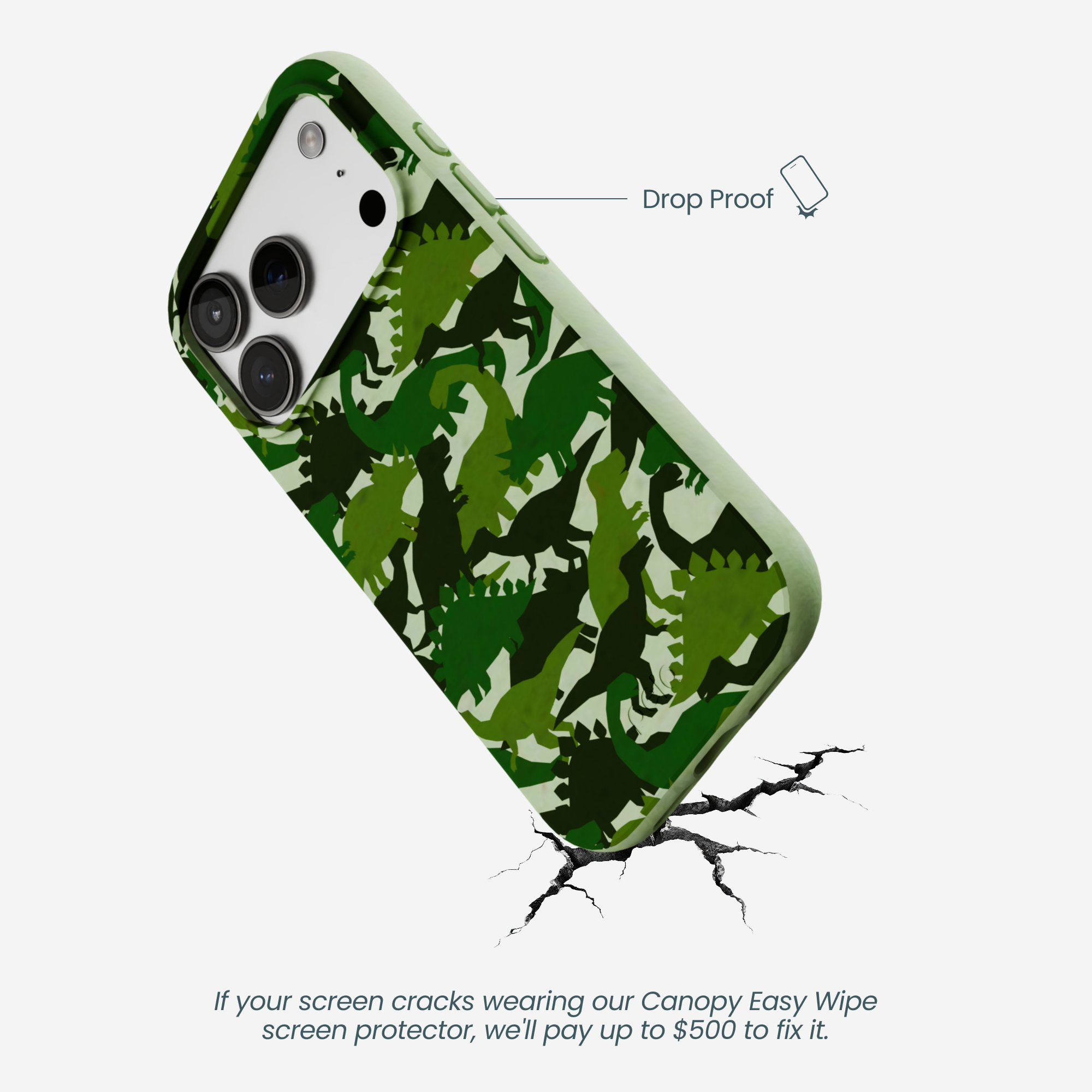 DINO-CAMO_IP17P_Green_DropProof-Specs