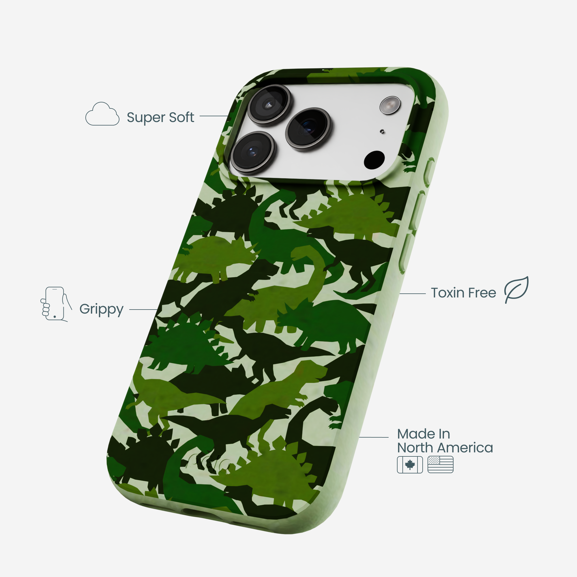 DINO-CAMO_IP17P_Green_Texture-Specs