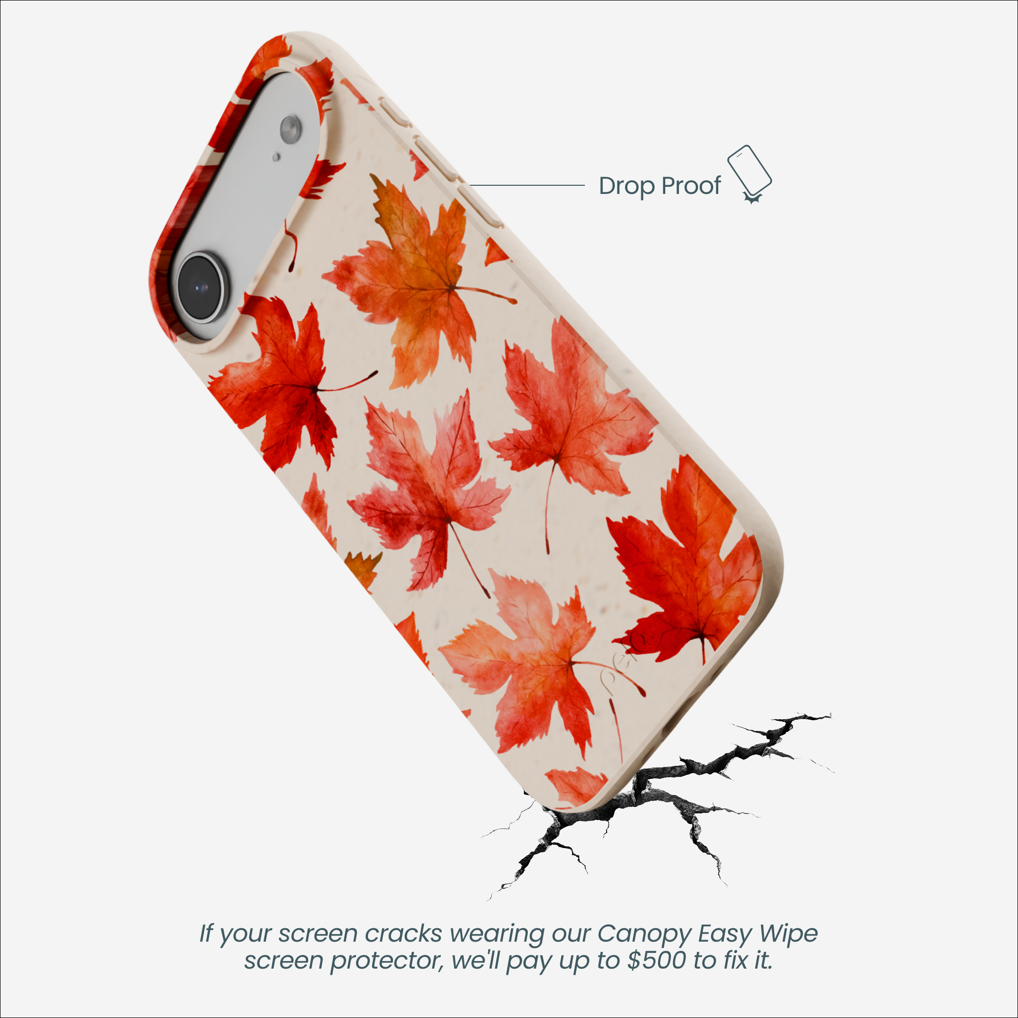 MAPLE-LEAF_IP17AIR_Seashell_DropProof-Specs