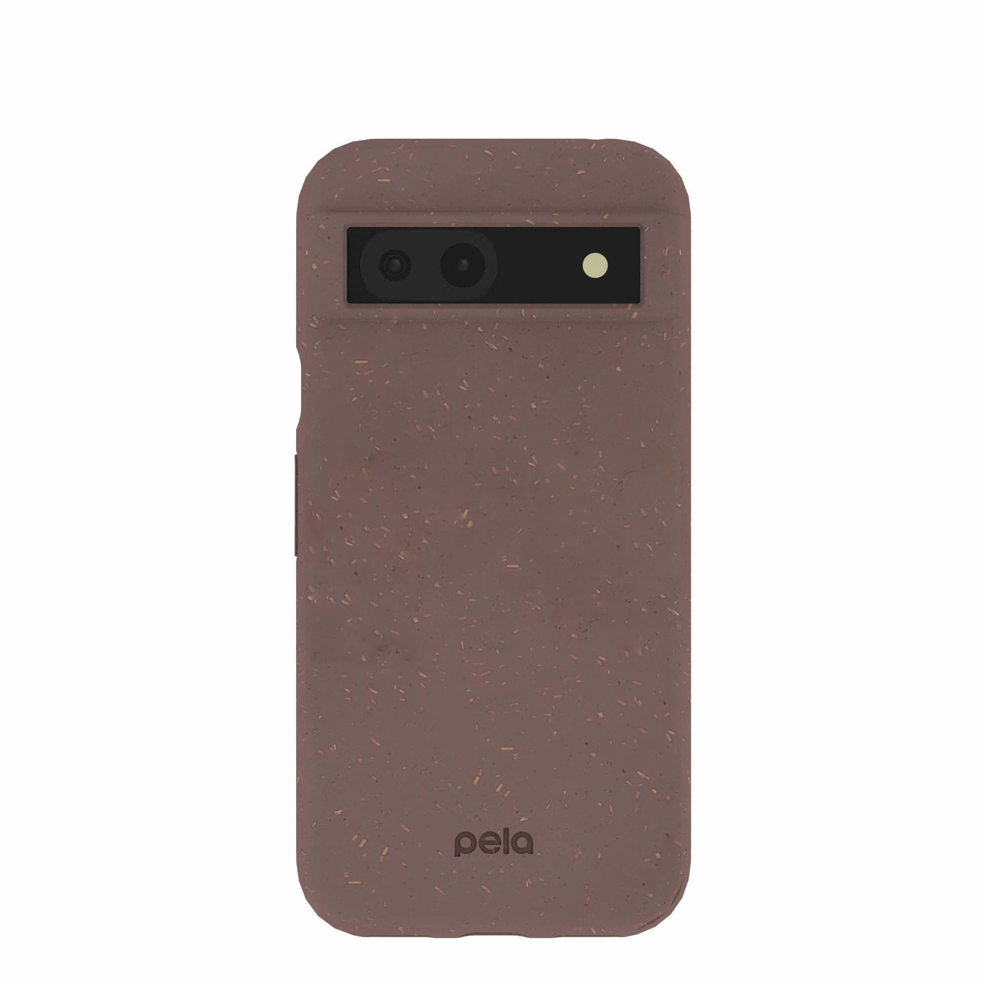 Chocolate Brown Pixel 8a Phone Case