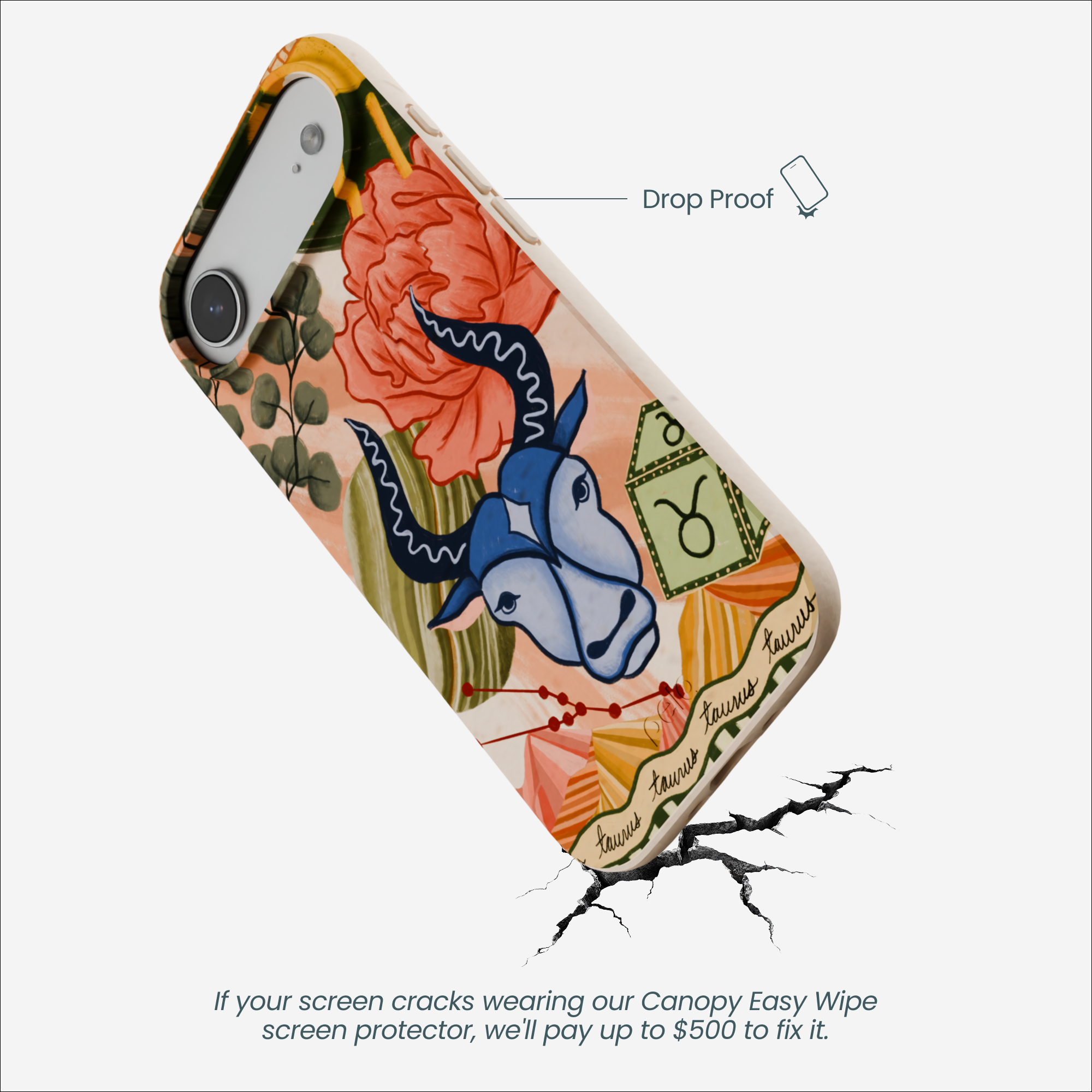 TAURUS-BULL_IP17AIR_Seashell_DropProof-Specs