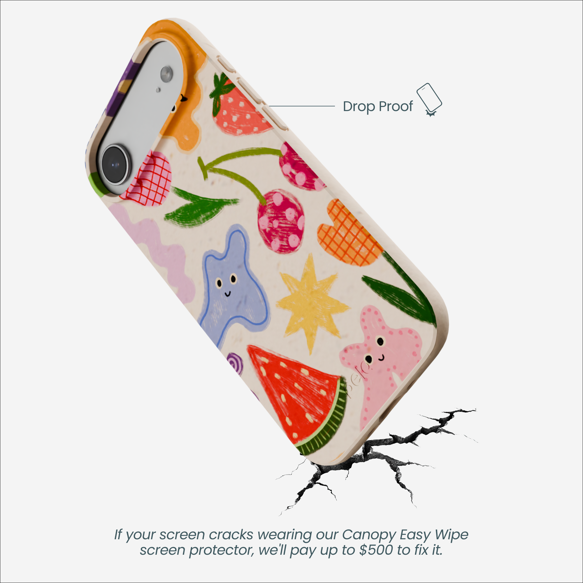 WHIMSY-SHAPES_IP17AIR_Seashell_DropProof-Specs